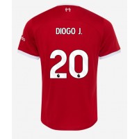 Liverpool Diogo Jota #20 Domáci futbalový dres 2023-24 Krátky Rukáv